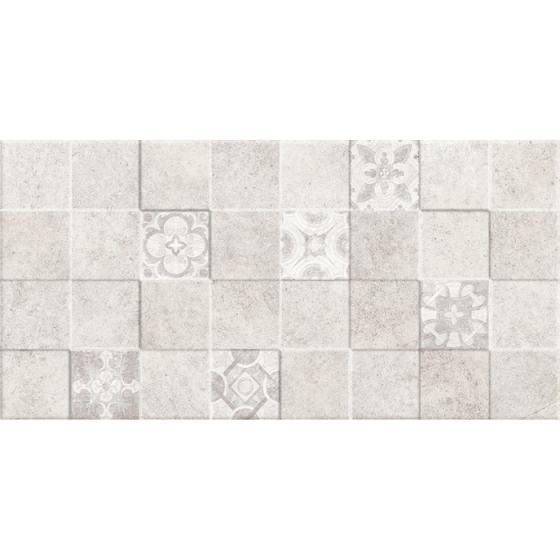 TEXEL CUBIK GRIS 30x60 πλακάκι τοίχου σε γκρι stone look με Cubik ανάγλυφο
